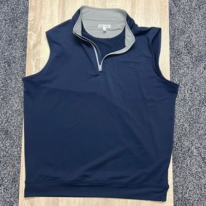 Peter Millar 1/4 Zip Vest NAVY